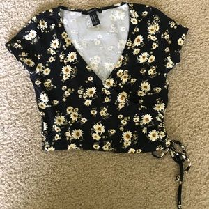 Daisy crop top